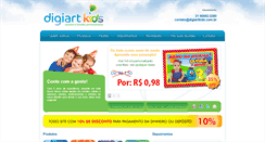 Desktop Screenshot of digiartkids.com.br